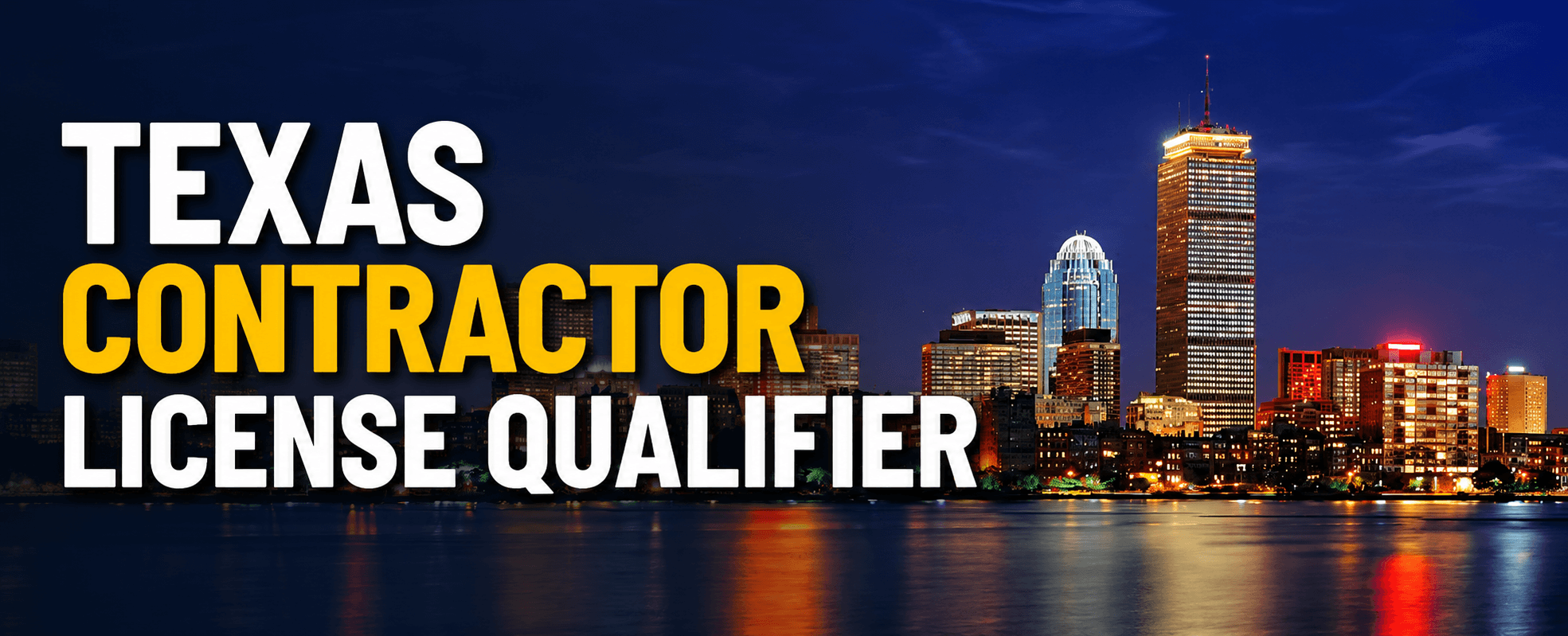 Texas licensed contractor